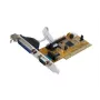 EXSYS EX-43063 Placa adaptadora serial RS-232 PCI Express de 2 portas com chipset ASIX AX99100, 921,6 Kbps, chapa low-profile incluída