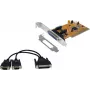 EXSYS EX-43362 Placa controladora serial PCI Express 2 portas RS-232