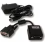EXSYS EX-47920 conversor repetidor isolador série RS-232, preto