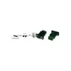 Adaptador null modem EXSYS EX-47999 DB9 fêmea para DB9 fêmea RS-232 acoplador série