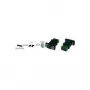 Adaptador null modem EXSYS EX-47999 DB9 fêmea para DB9 fêmea RS-232 acoplador série