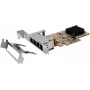 EXSYS EX-6074-3 Placa de rede Gigabit Ethernet PCIe x1, Low Profile, RJ45, Realtek RTL8111G