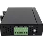 EXSYS EX-6205 Switch Ethernet industrial de 8 portas, 10/100 Mbps, calha DIN, -40 a 75°C