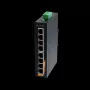 EXSYS EX-6225 8-Port Gigabit Ethernet Switch, 10/100/1000 Mbps, caixa metálica, montagem em secretária/parede, Plug and Play