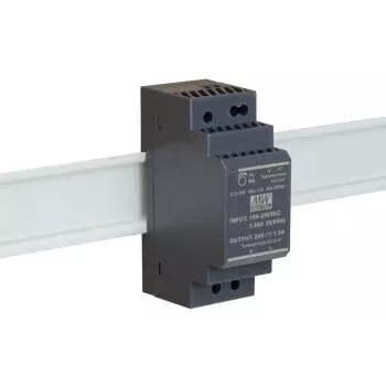 EXSYS EX-6972 Fonte de alimentação para calha DIN 36W 12V 3A AC 100-240V