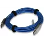 EXSYS EX-K1680 Cabo de extensão USB 3.2 Gen 1 ativo 10m, ficha USB-A para conector fêmea, azul