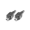 EXSYS Cabo FireWire 400 4-Pin para 4-Pin, 1,5 m, Preto (EX-K6821)
