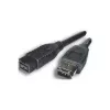 EXSYS Cabo FireWire 800 para 400 de 9 pinos para 6 pinos, 1,0 m, preto EX-K6860