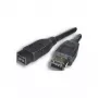 EXSYS Cabo FireWire 800 para 400 de 9 pinos para 6 pinos, 1,0 m, preto EX-K6860
