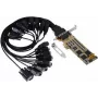 EXSYS Placa serial PCIe 16 portas RS-232 com chipset SystemBase, 921,6 Kbps, 15KV ESD, Low Profile EX-44316-2
