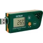 Registador de dados USB de temperatura e humidade Extech RHT30 com geração de relatórios PDF