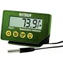 Extech TM20 Indicador de temperatura à prova de água, -40 a 250°C, IP65, termistor NTC