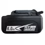 Bateria de iões de lítio EXTRA DIGITAL 18V 6Ah para Makita BL1860B com USB Type-C