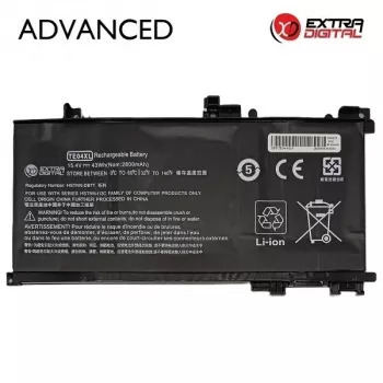 Extra Digital Advanced bateria Li-ion 2800mAh para HP TE04XL (15,4 V, 43,12 Wh, 4 células)