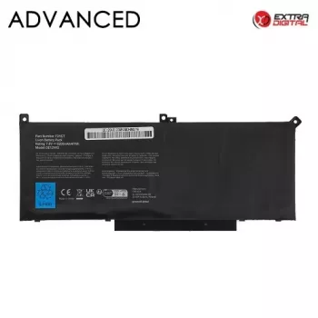 Extra Digital Advanced Bateria de portátil para Dell F3YGT, 7200mAh