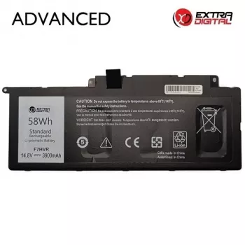 Extra Digital Advanced Bateria de portátil para Dell F7HVR – 3900mAh iões de lítio