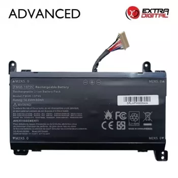 Extra Digital Advanced Bateria para portátil para HP FM08, 86Wh, 5973mAh, 16 Pin