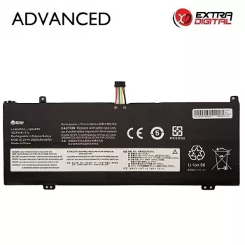 Bateria de portátil Extra Digital Advanced para Lenovo L18C4PF0 L18D4PF0 2900mAh