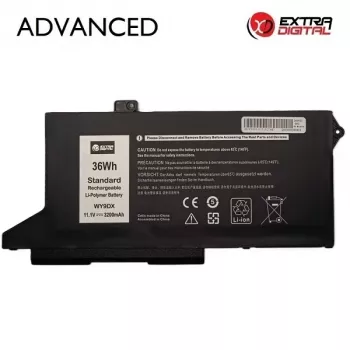 Bateria de substituição Extra Digital Advanced NB442263 para Dell Latitude E5470 E5570 Precision 3510 - 3200mAh 11.4V Li-ion