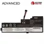 Bateria para portátil Extra Digital Advanced NB483037 – substitui Lenovo 01AV421, 1950mAh, 11.4V, 3 células Li-Ion (ThinkPad X270, X260, T470, T460, L470, L460, P51s, P50s, A475, A275)