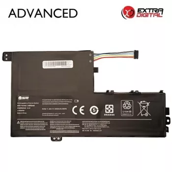 Bateria para portátil Extra Digital Advanced NB483068 para Lenovo L15M3PB0 – 3400mAh 11,1V Li-Ion de substituição