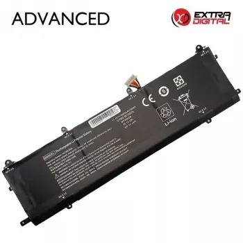 EXTRA DIGITAL Advanced Bateria de substituição para HP BN06XL - 5000mAh 11.55V Li-ion, 3 células, preto