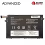 Extra Digital Advanced Bateria de substituição para Lenovo ThinkPad T470 T480 A475 A485 T570 T580 P51S P52S, 01AV445, 4100mAh, 11.4V, Li-ion, 6 células, preto