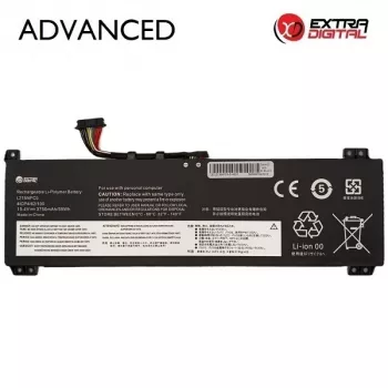 Extra Digital Advanced bateria de substituição para portátil Lenovo L21M4PC0 – 3750mAh, 15.36V, 57Wh, 4 células Li-Ion (preto)