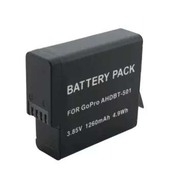 Bateria de câmara Li-ion Extra Digital AHDBT-501 1260mAh para GoPro HERO5/6/7 Black e HERO (2018)