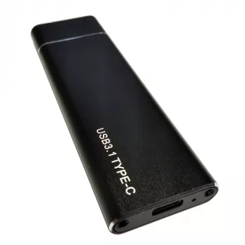 Caixa para SSD M.2 EXTRA DIGITAL USB 3.1 Gen 2 – cinzento espaço