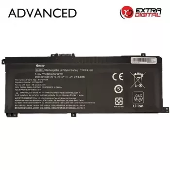 Bateria de portátil Extra Digital NB461905 para HP SA04XL, 3400mAh, iões de lítio