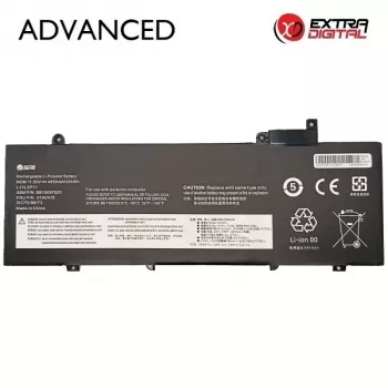 Bateria de substituição Extra Digital NB482870 para Lenovo L17L3P71 – 4650mAh 52,5Wh 11,25V Li-ion, Preto, 3 células