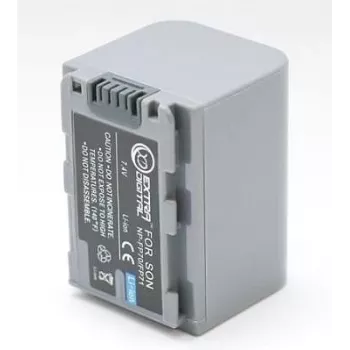 Bateria de substituição Extra Digital NP-FP70 para Sony Handycam Camcorder (7,2 V, 1220 mAh, iões de lítio)