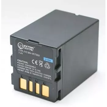 EXTRA DIGITAL Bateria de substituição para JVC BN-VF733U – 7,2 V, 3300 mAh Li-Ion (DV00DV1085)