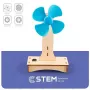 Kit de construção em madeira EXTRA DIGITAL Ventilador elétrico modelo educativo