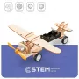 Kit de construção em madeira EXTRA DIGITAL avião monohélice modelo didático