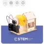Kit de construção em madeira EXTRA DIGITAL turbina eólica, modelo didático