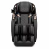 EXTRALINK Cadeira de massagem 3D Zero Gravity Preta-Prateada