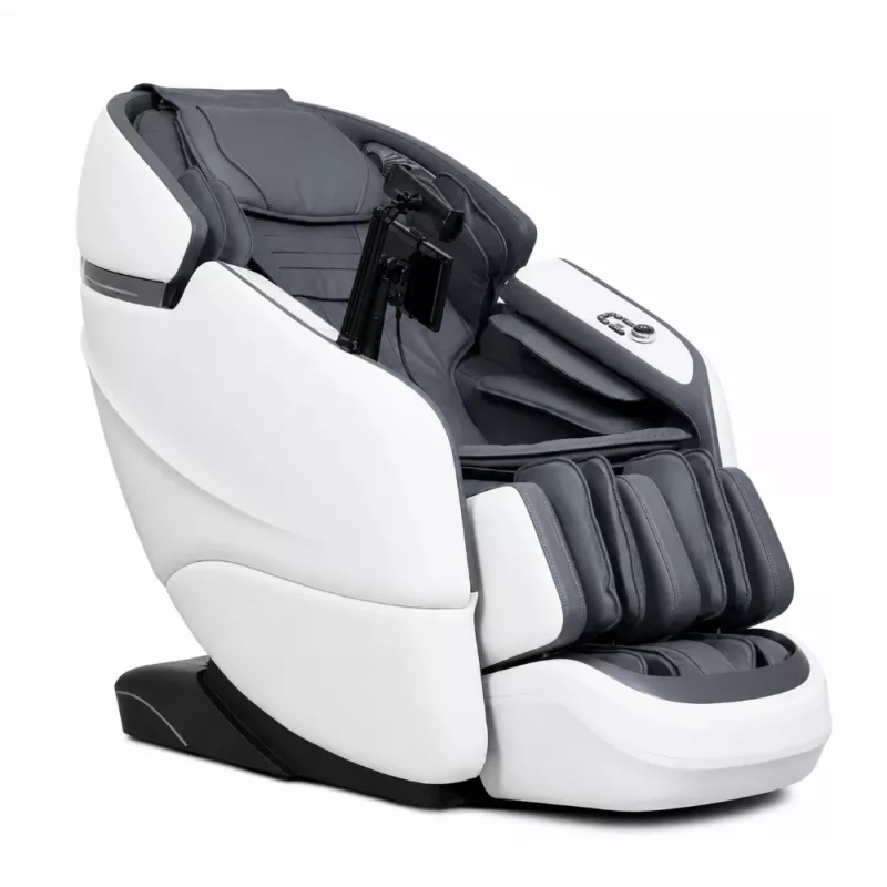 Cadeira de massagem EXTRALINK 3D Zero Gravity com SL-Track, branco-preto