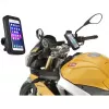 Extralink Suporte de bicicleta para smartphone, à prova de água, rotação 360°, fecho seguro