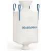 EXTRALINK Big Bag U+2 90x90x140cm 1000kg branco FIBC saco a granel com boca de descarga