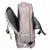 Mochila de cabine EXTRALINK Black Forest KM03 45x20x30 cm com 2 necessaires – cinzento