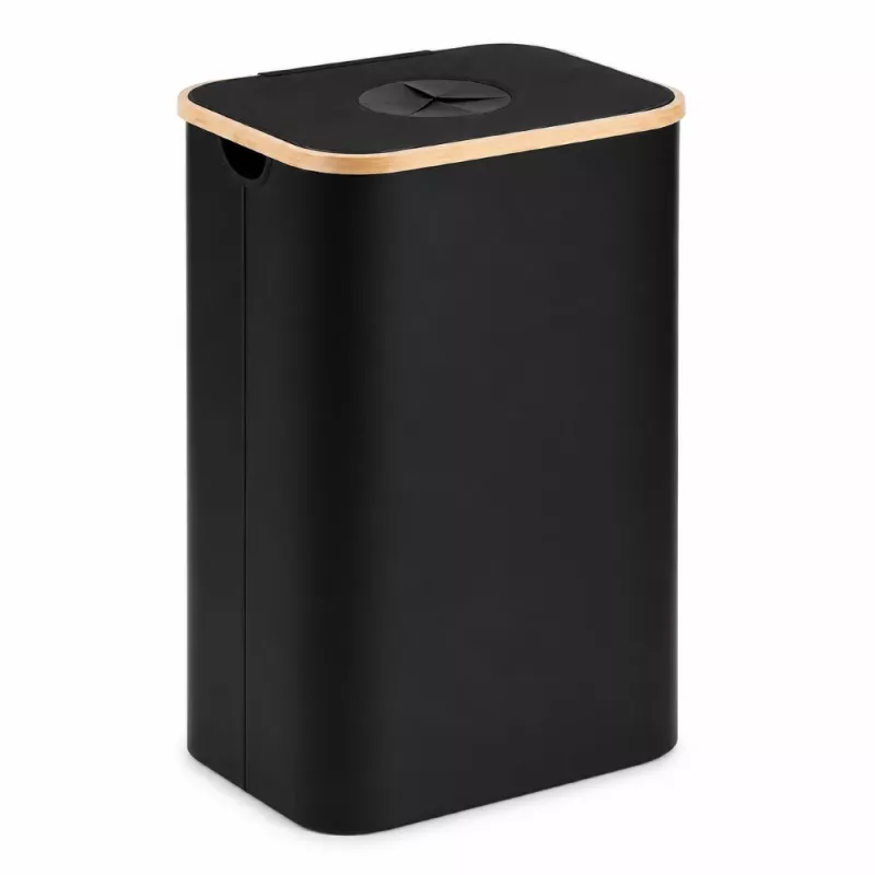 EXTRALINK Black Forest cesto dobrável para recolha de garrafas retornáveis, 100L, preto