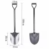 EXTRALINK BLACK FORST Pá de jardim reta 100cm