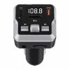 EXTRALINK Transmissor FM Bluetooth com 2 Portas de Carregamento USB e Ranhura para Cartão MicroSD