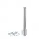 Extralink C400 suporte de varanda, 400mm, com grampos M8, aço, galvanizado