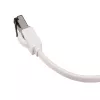 Cabo de rede Ethernet plano EXTRALINK Cat.8 U/FTP 10m 40Gbps branco