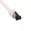 EXTRALINK Cabo de Rede Plano Cat.8 U/FTP Ethernet 1m 40G Branco