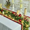 Fio de Natal Extralink, corrente decorativa 5m - fita LED alimentada por USB, branco quente, para interior