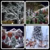 Iluminação de Natal EXTRALINK 300 LED exterior interior branco frio 21,7m